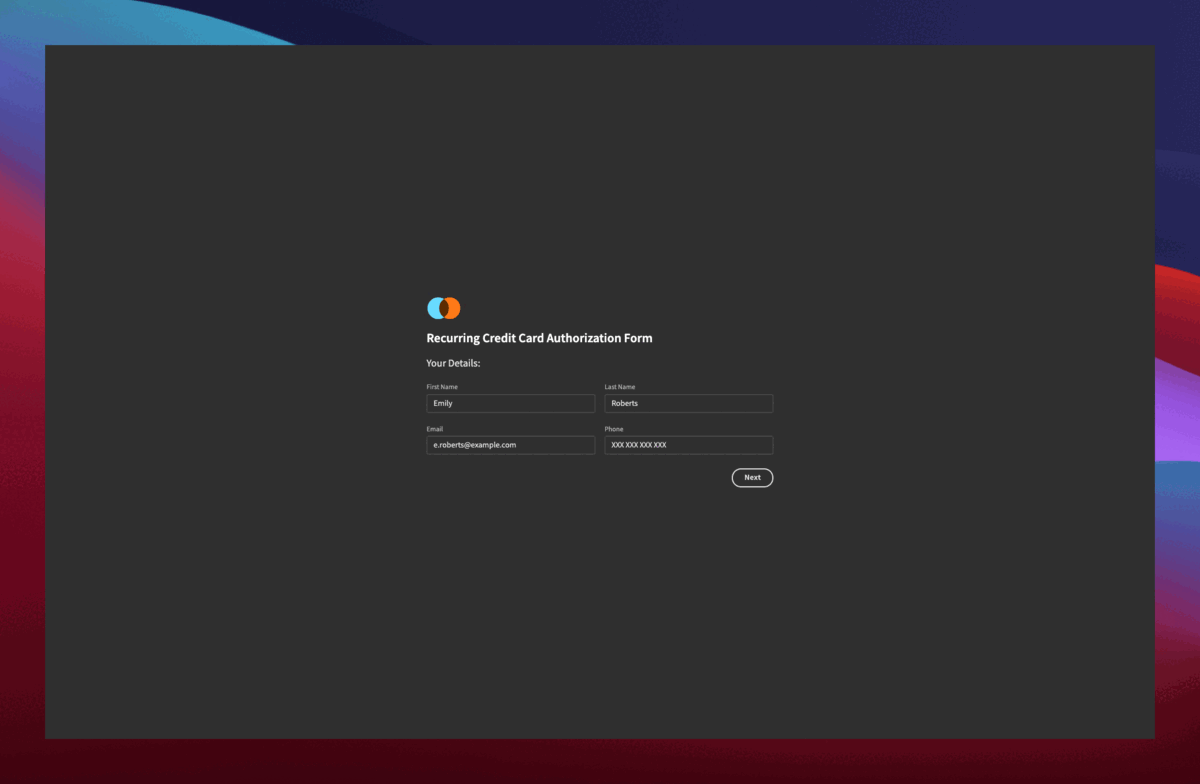 Authorization form gif Authorization form gif