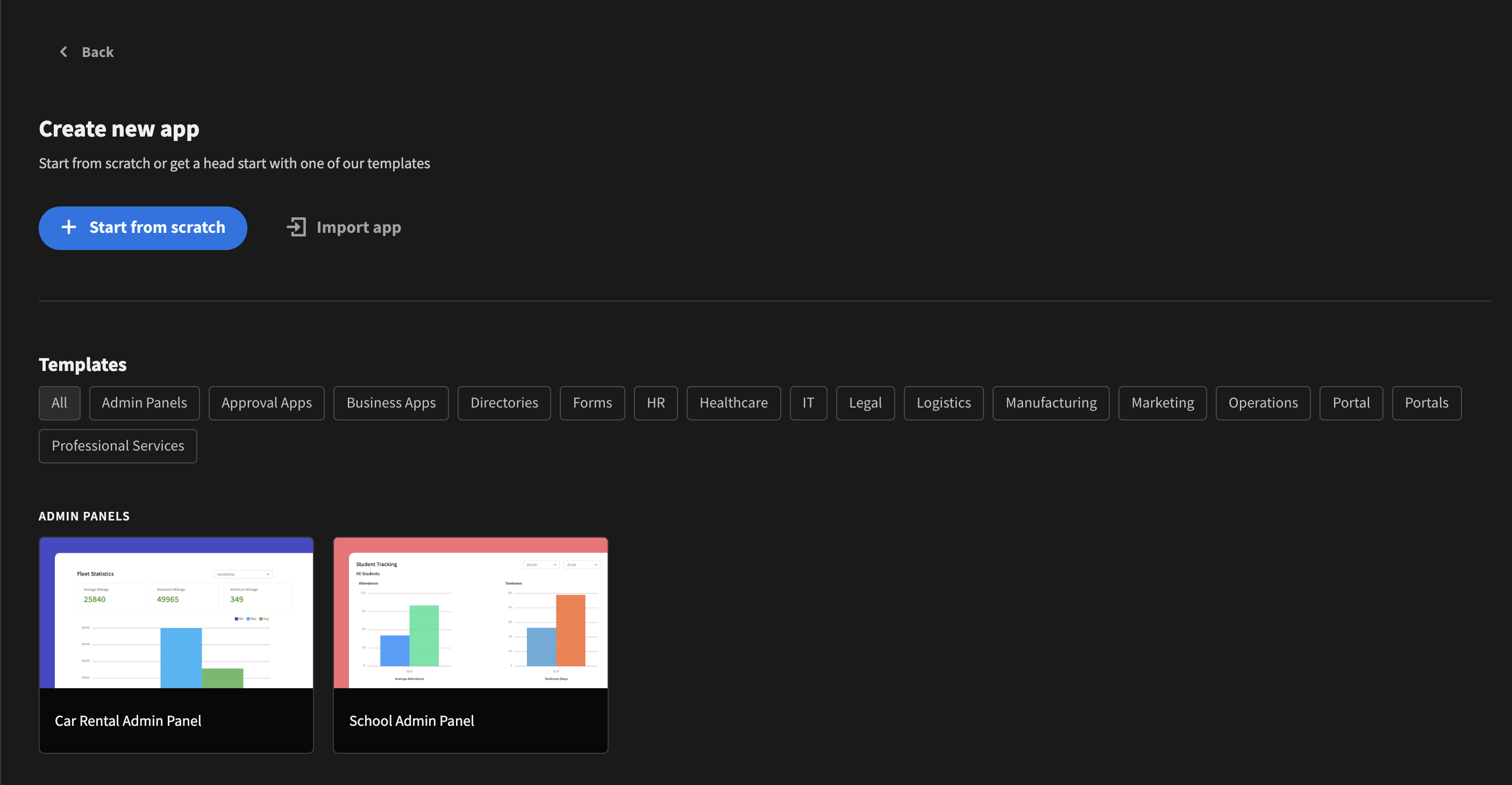 Public forms and how to build them
