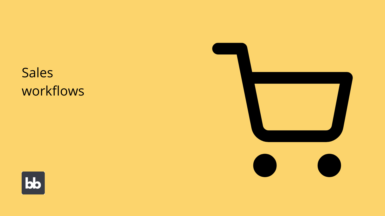 Sales Workflows Sales Workflows