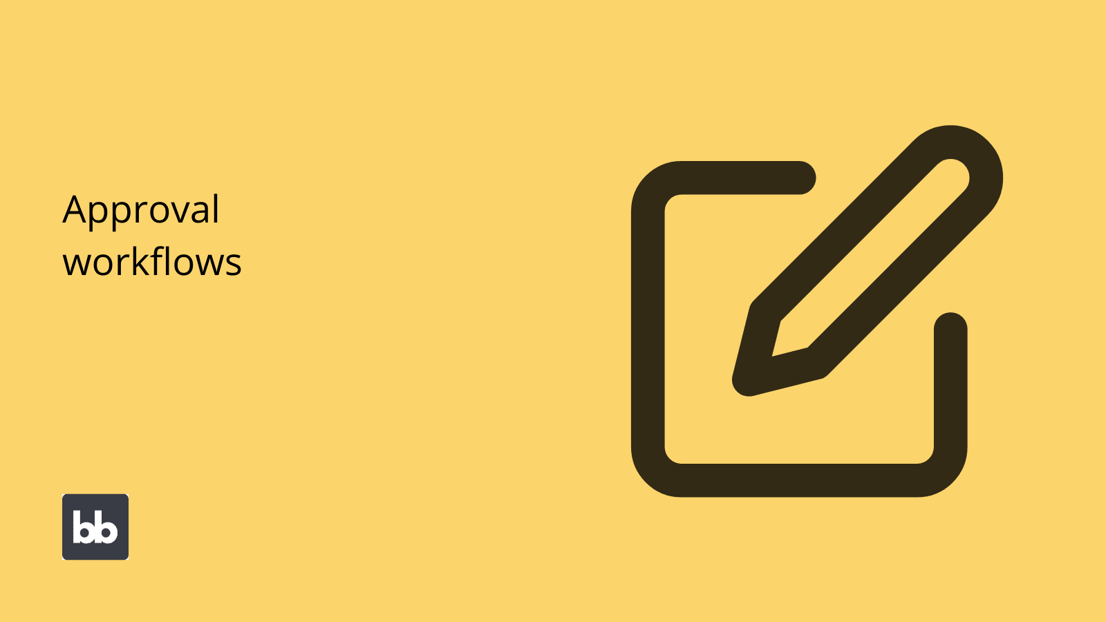 Approval Workflows Approval Workflows