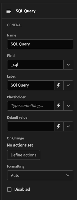 Text field Text field