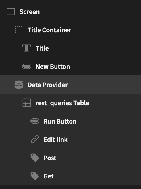 REST API GUI REST API GUI