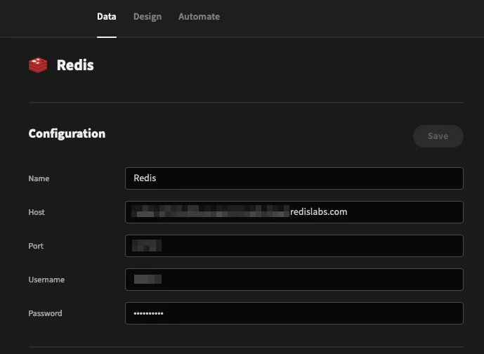 Configure Redis GUI Configure Redis GUI