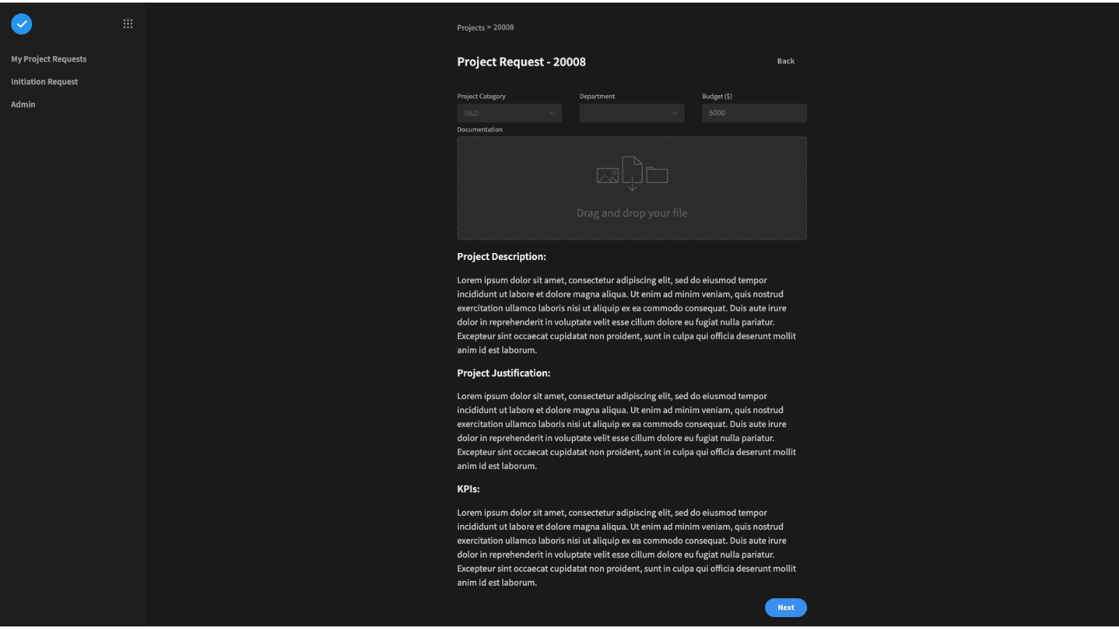 Workflow example Workflow example