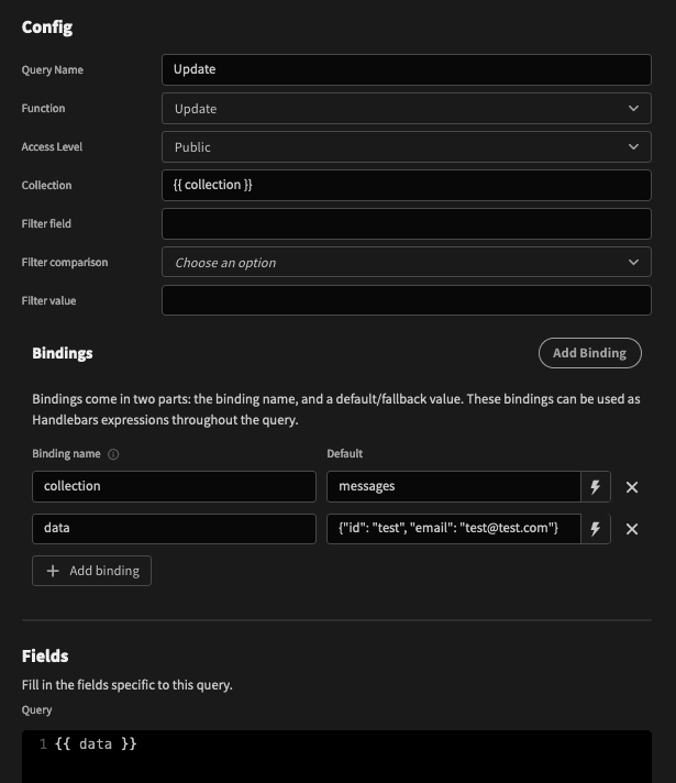 Configure data source Configure data source