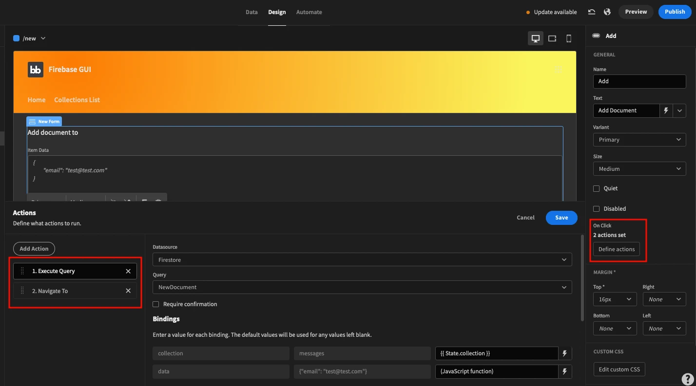 Firebase GUI Firebase GUI
