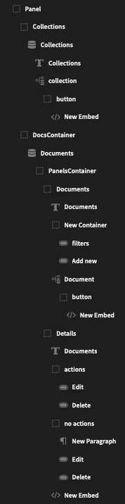 Component Tree Component Tree