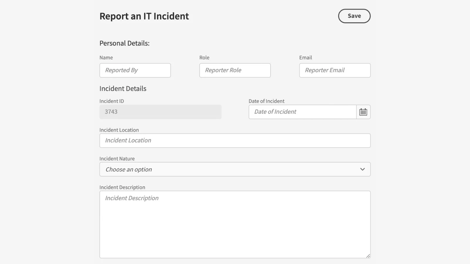 IT Incident IT Incident