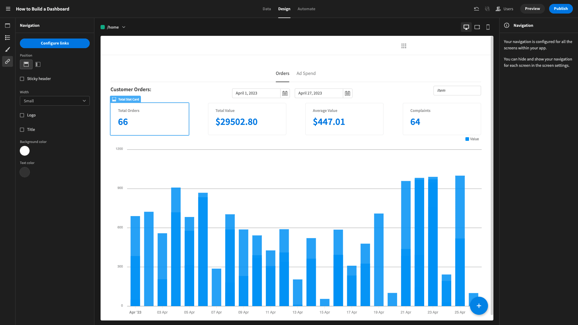 dashboard design dashboard design