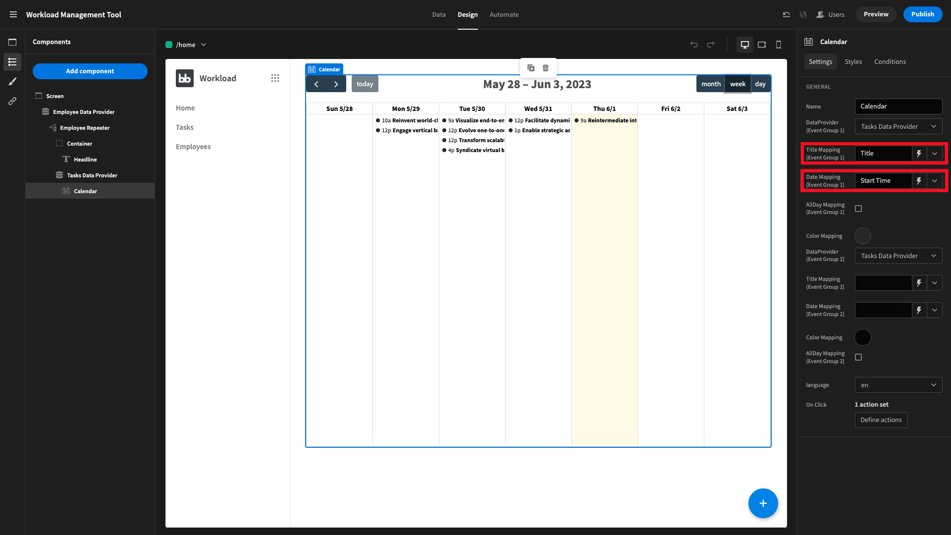 Workload Management tool Workload Management Tool
