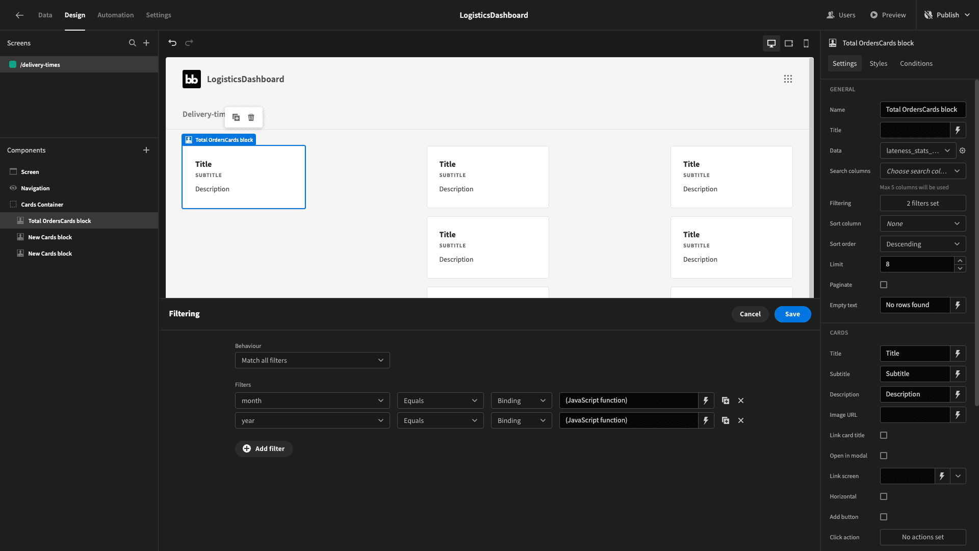 Card UI