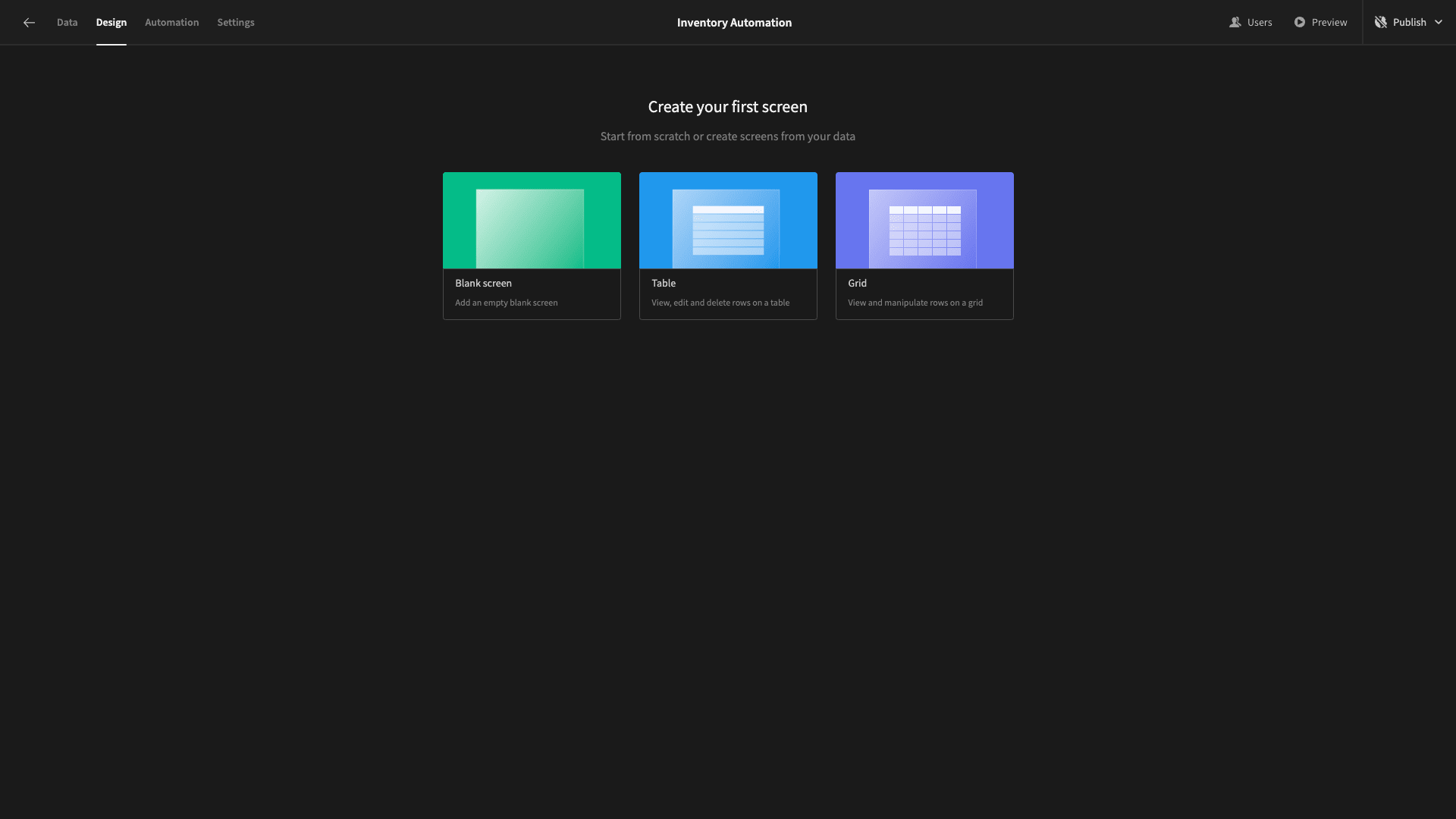 New screen New screen