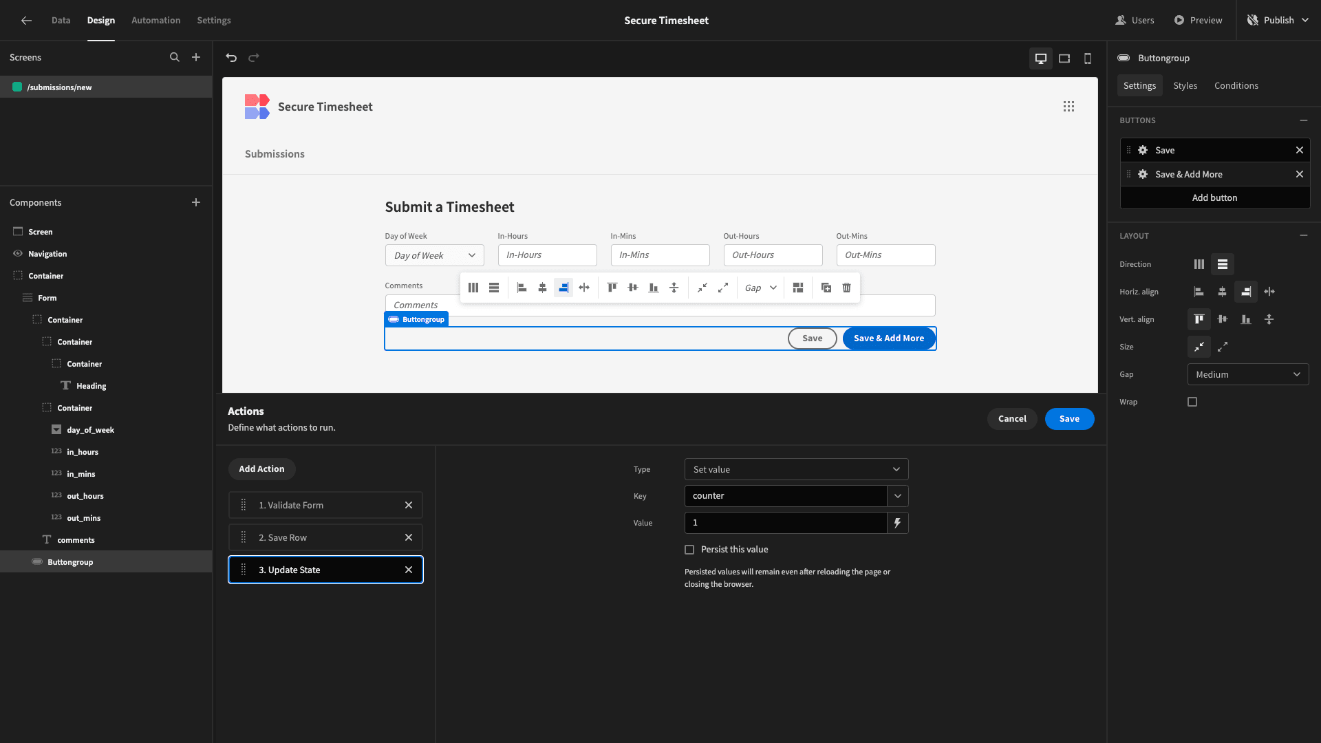 Validate Form Validate Form