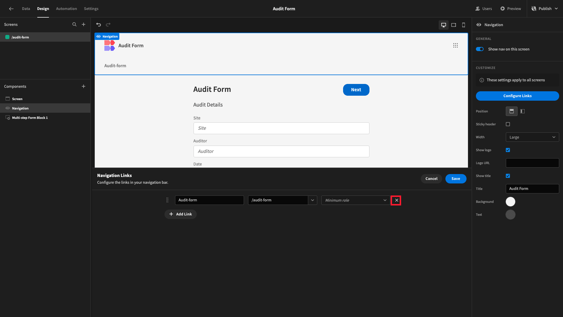 Disable Nav Disable Nav