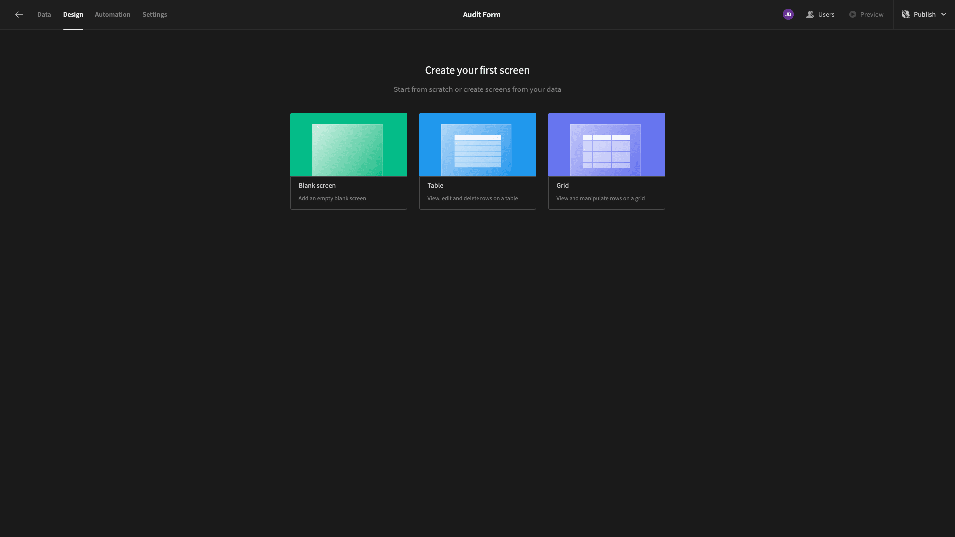 New Screen New Screen
