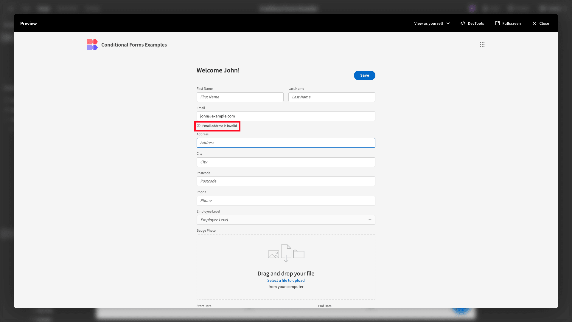 Conditional Logic Forms Conditional Logic Forms
