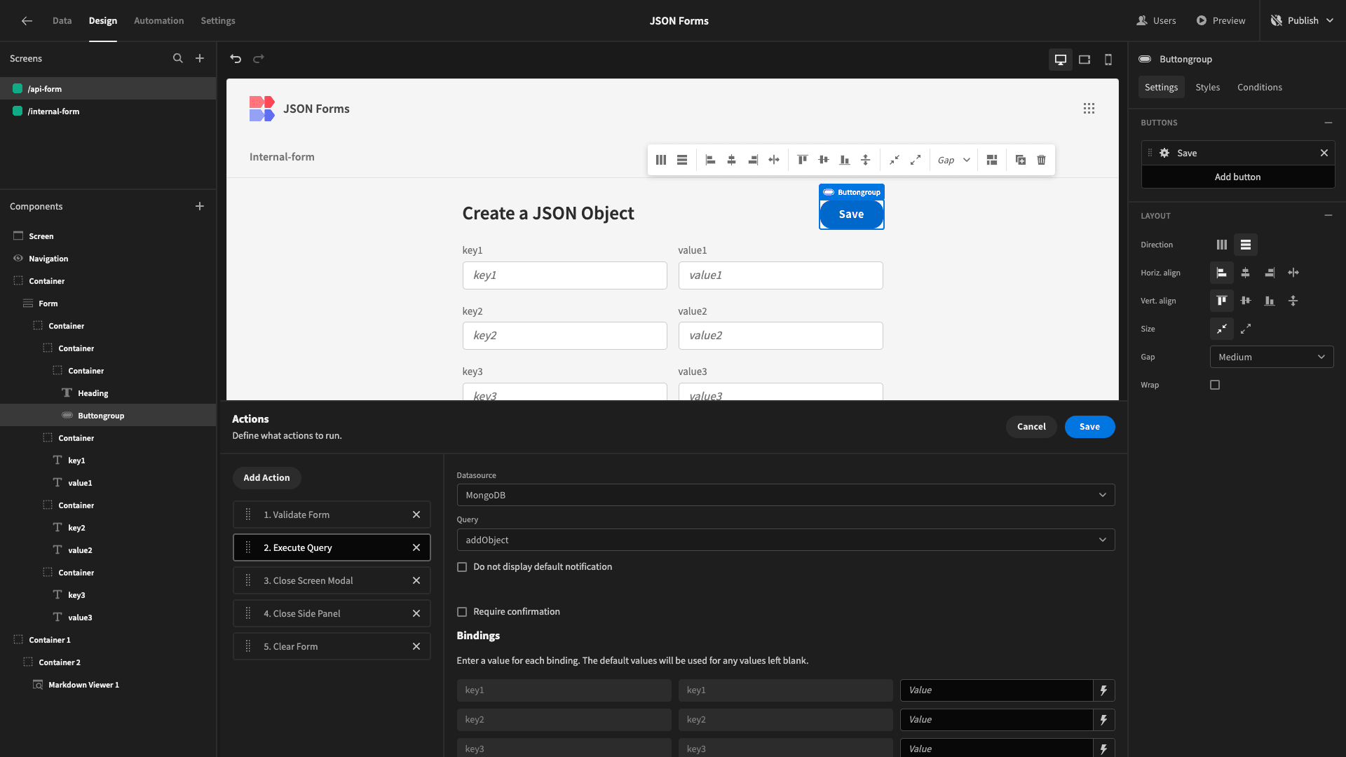 Execute Query Execute Query