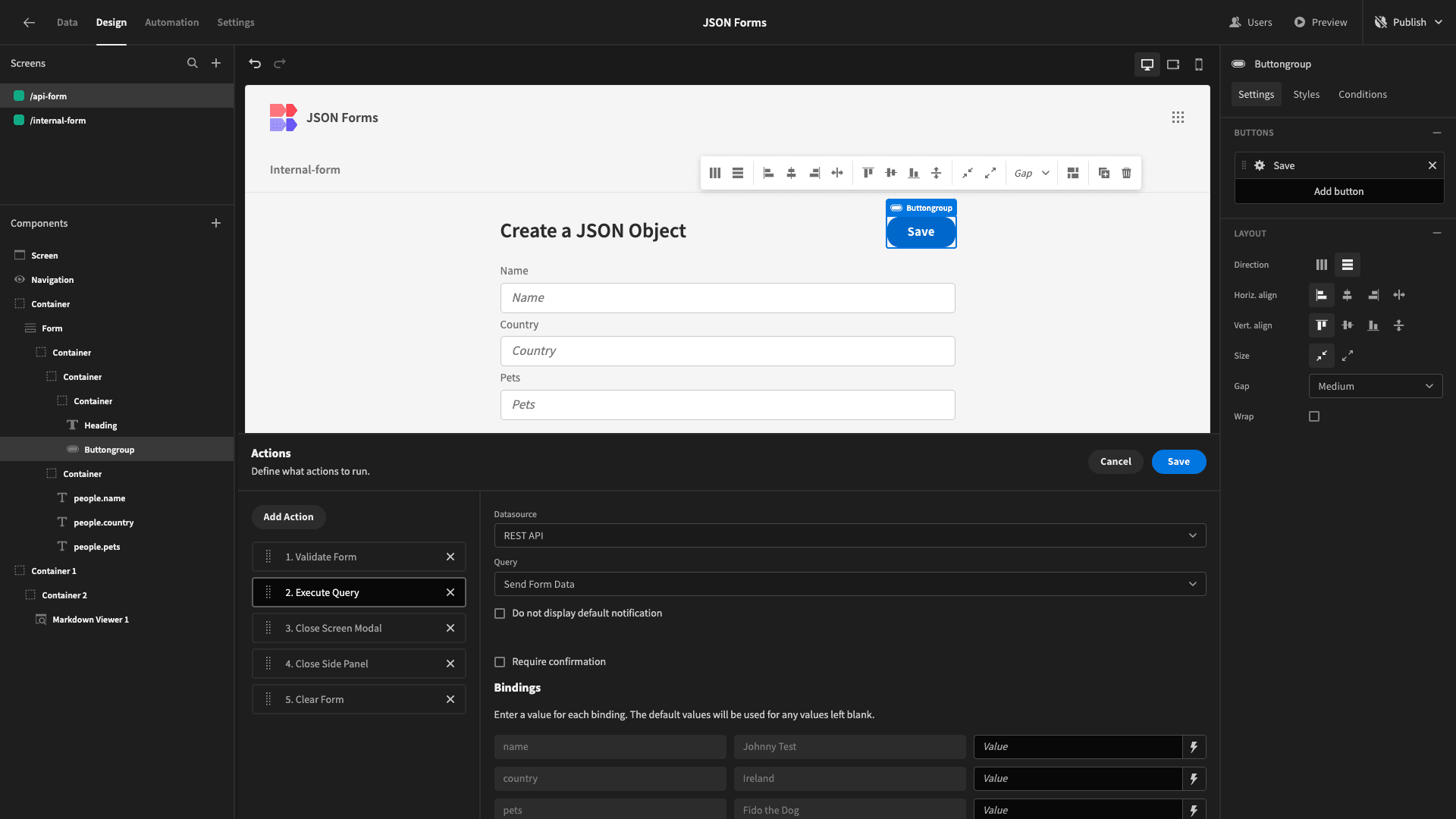 Execute Query Execute Query