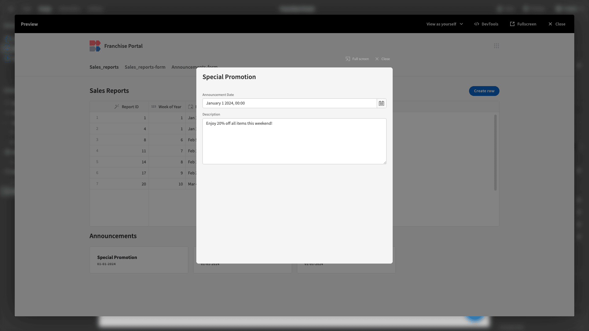 Franchise Portal Franchise Portal