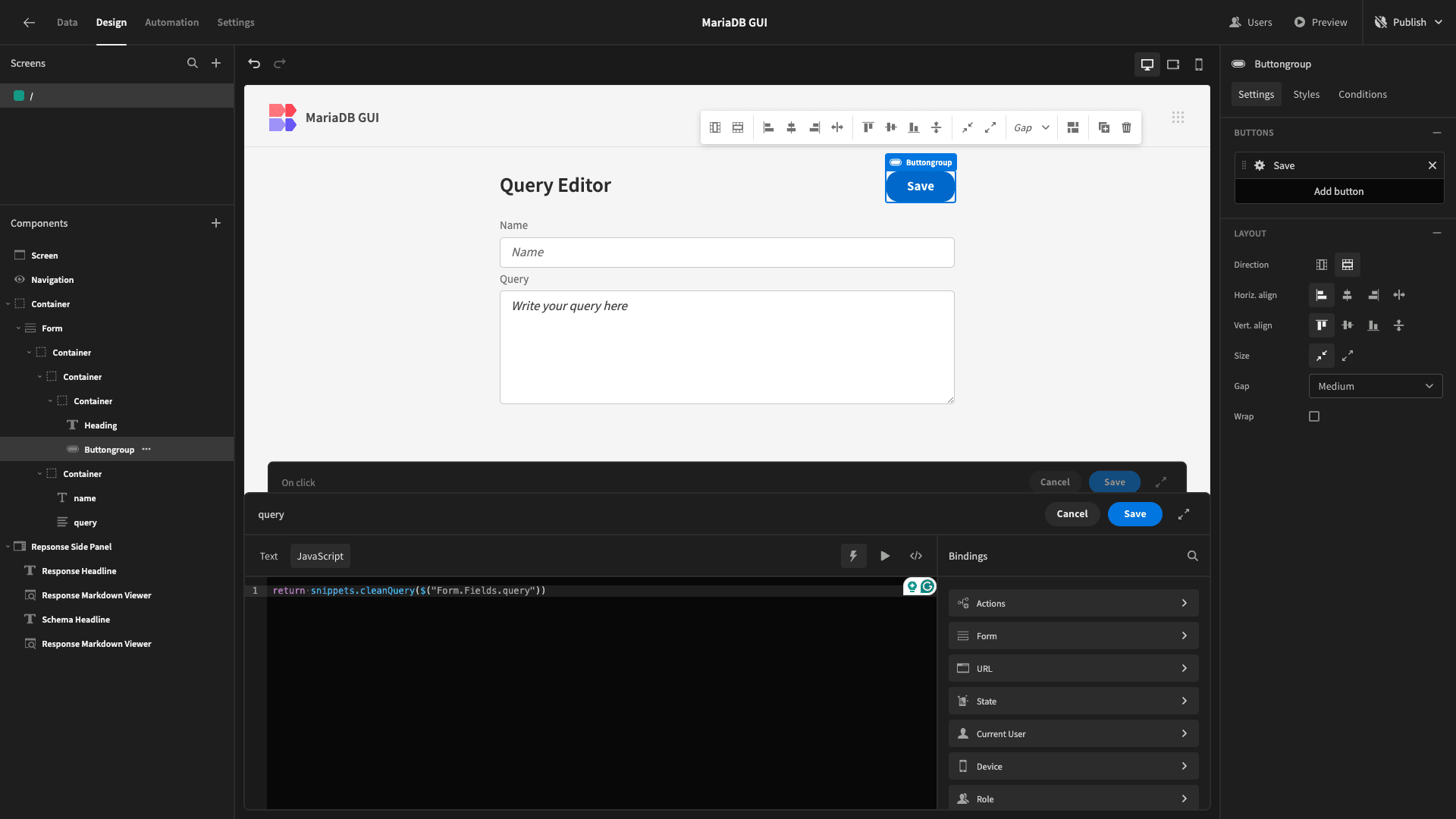 Code SNippets