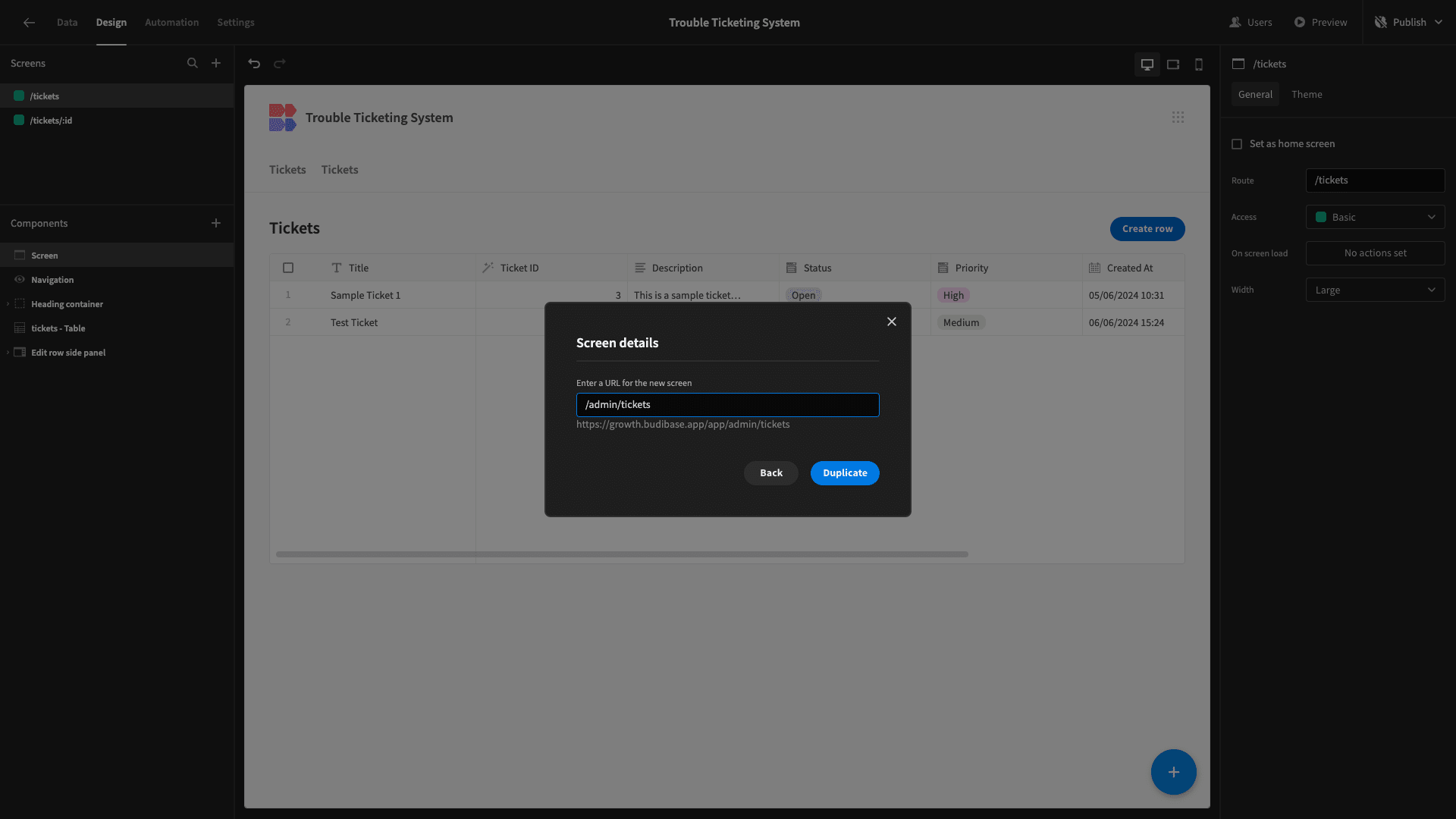 Admin Screens Admin Screens