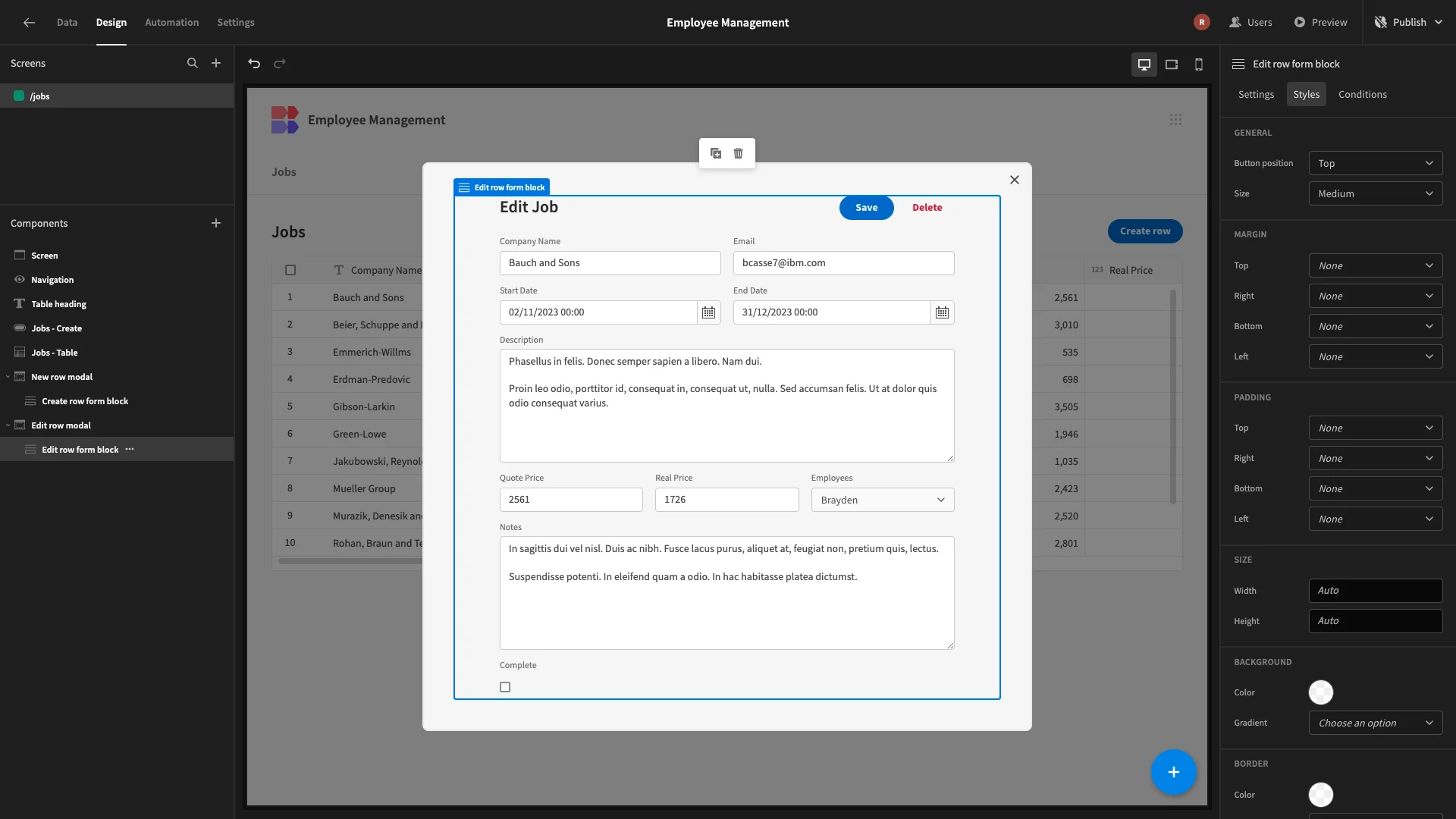 Edit Form Edit Form