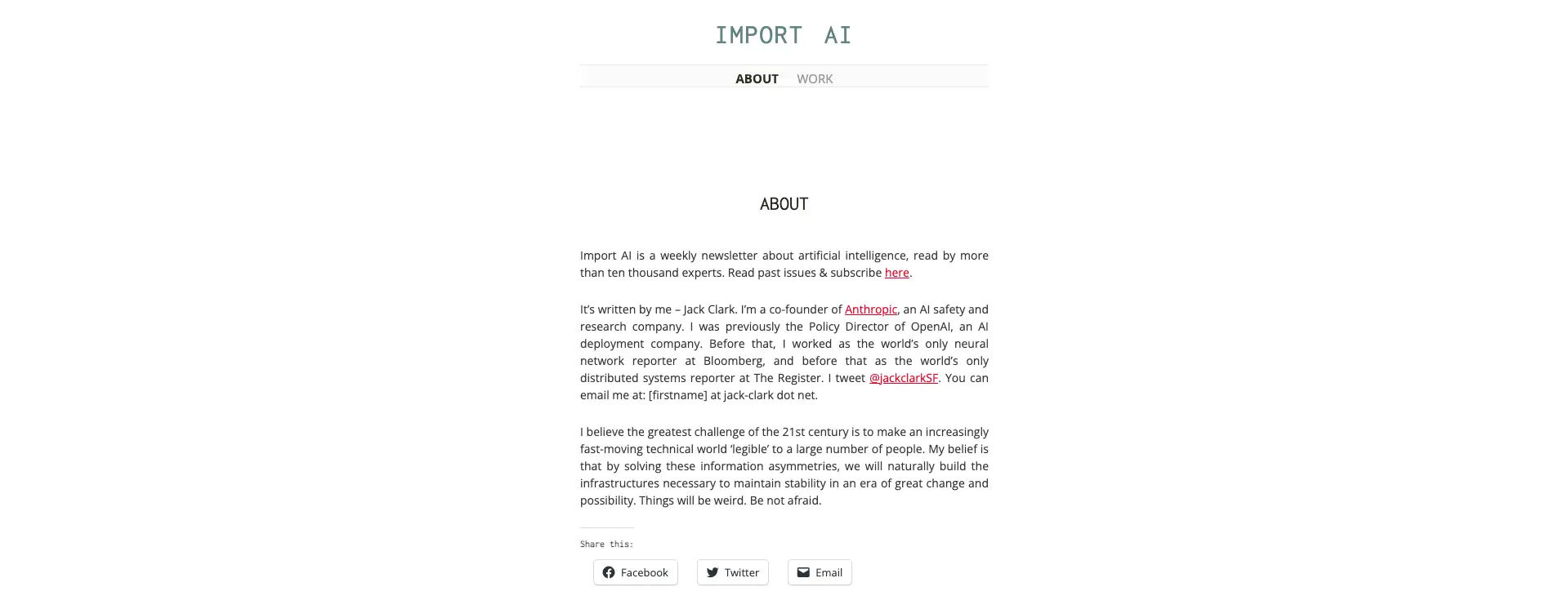 Import AI Import AI