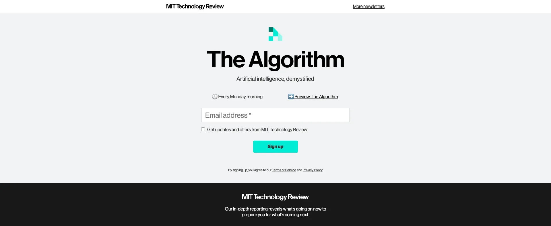 The Algorithm IT Newsletter The Algorithm IT Newsletter