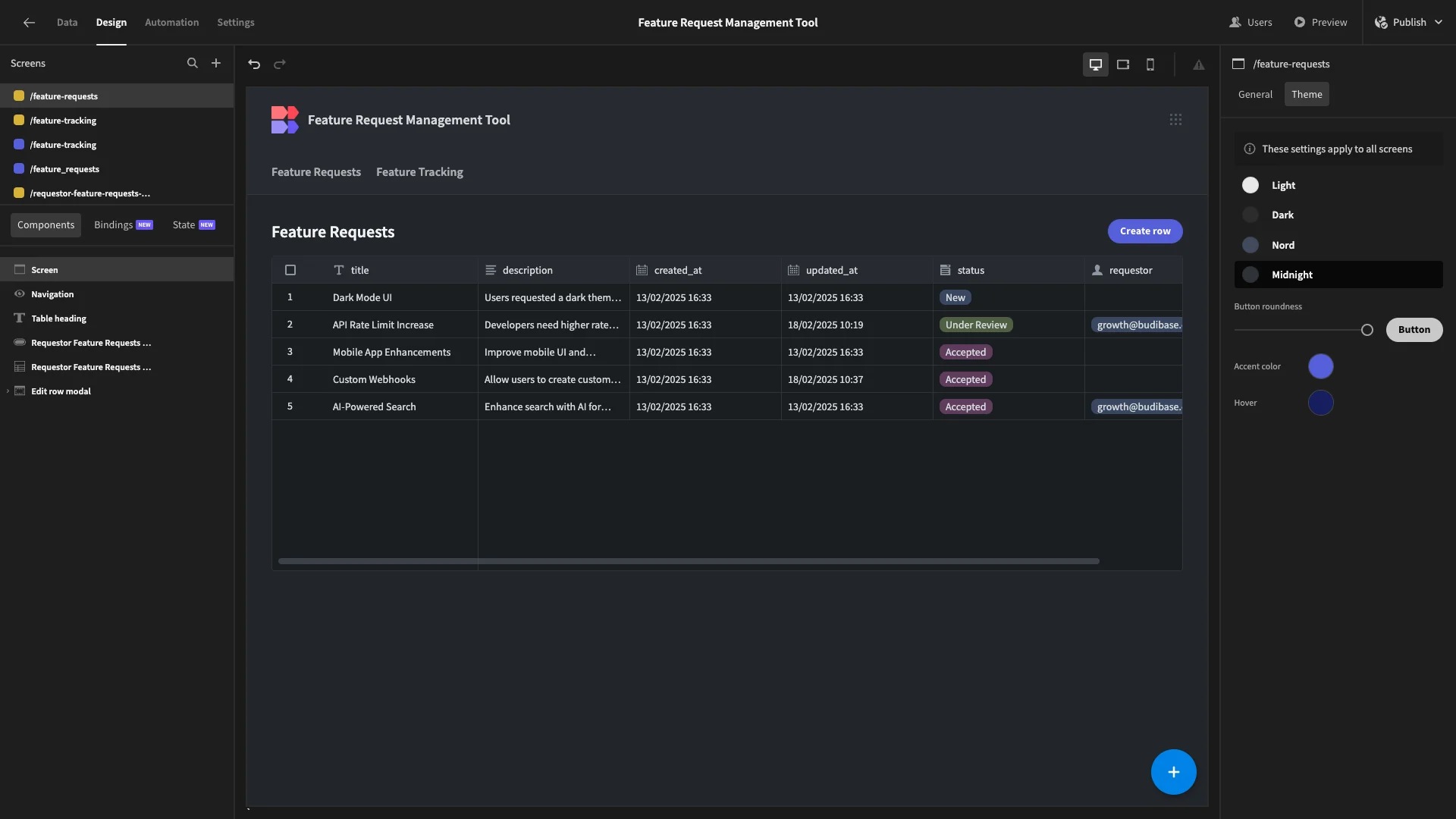 Feature Request Management Tool Feature Request Management Tool