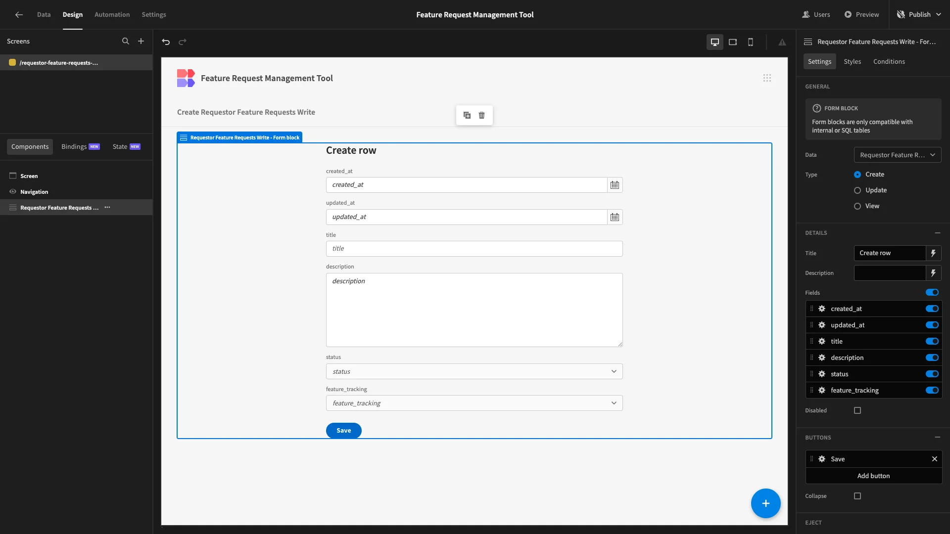 Feature Request Management TOol Feature Request Management Tool