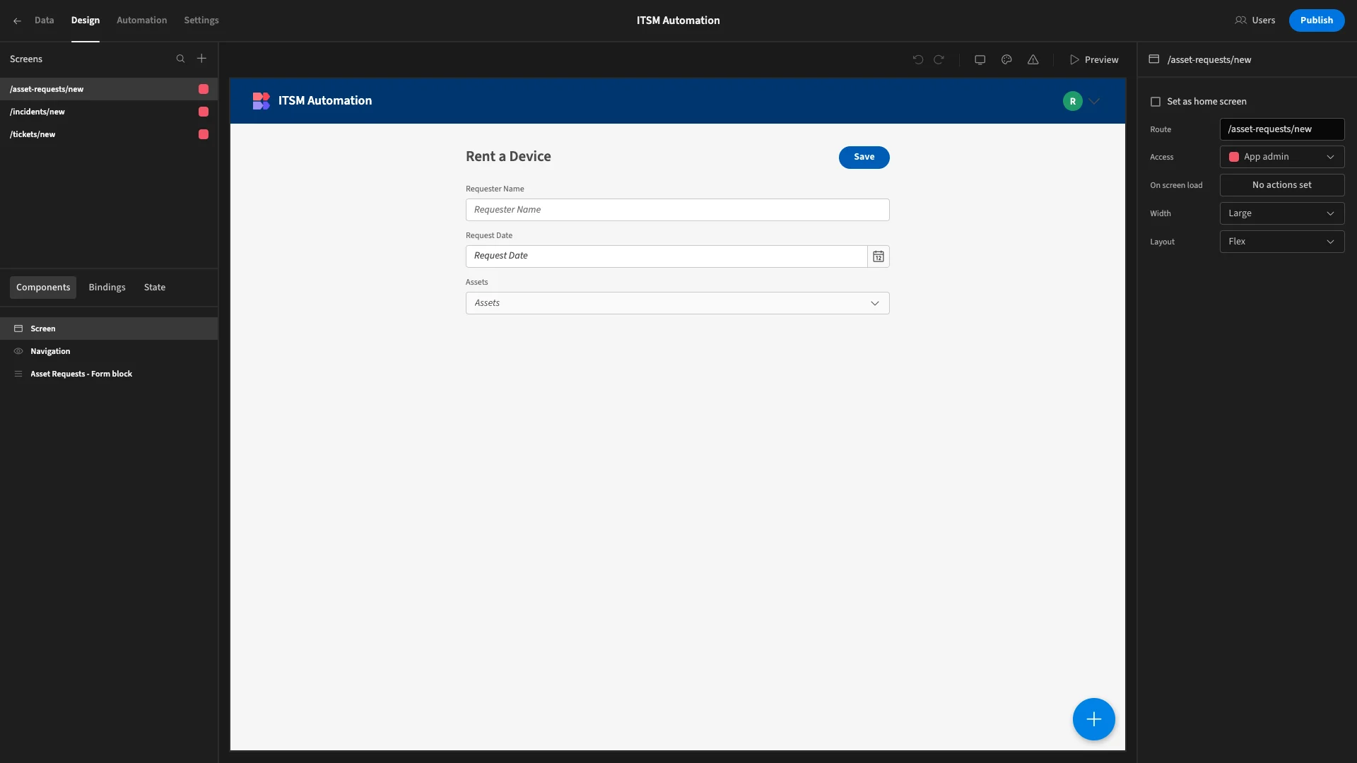 Request Form