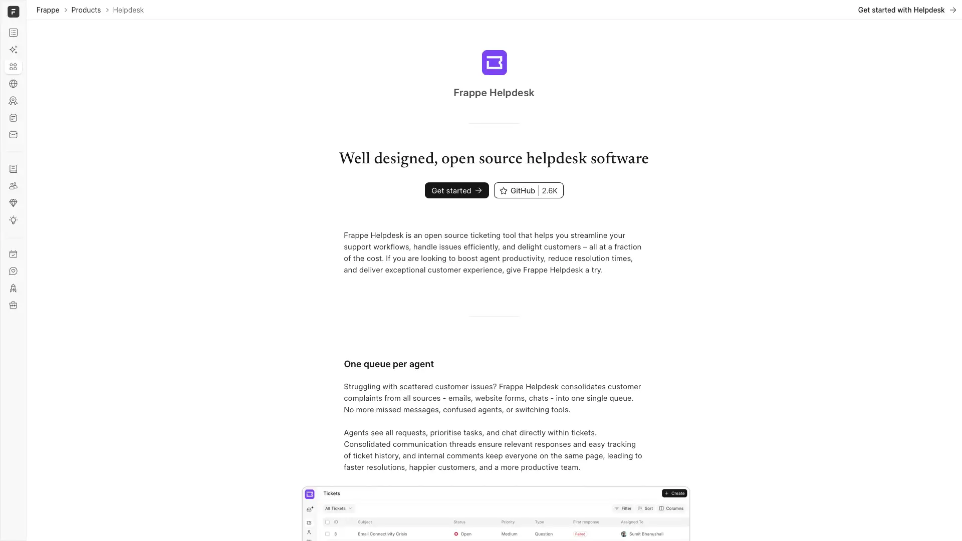 Frappe Helpdesk
