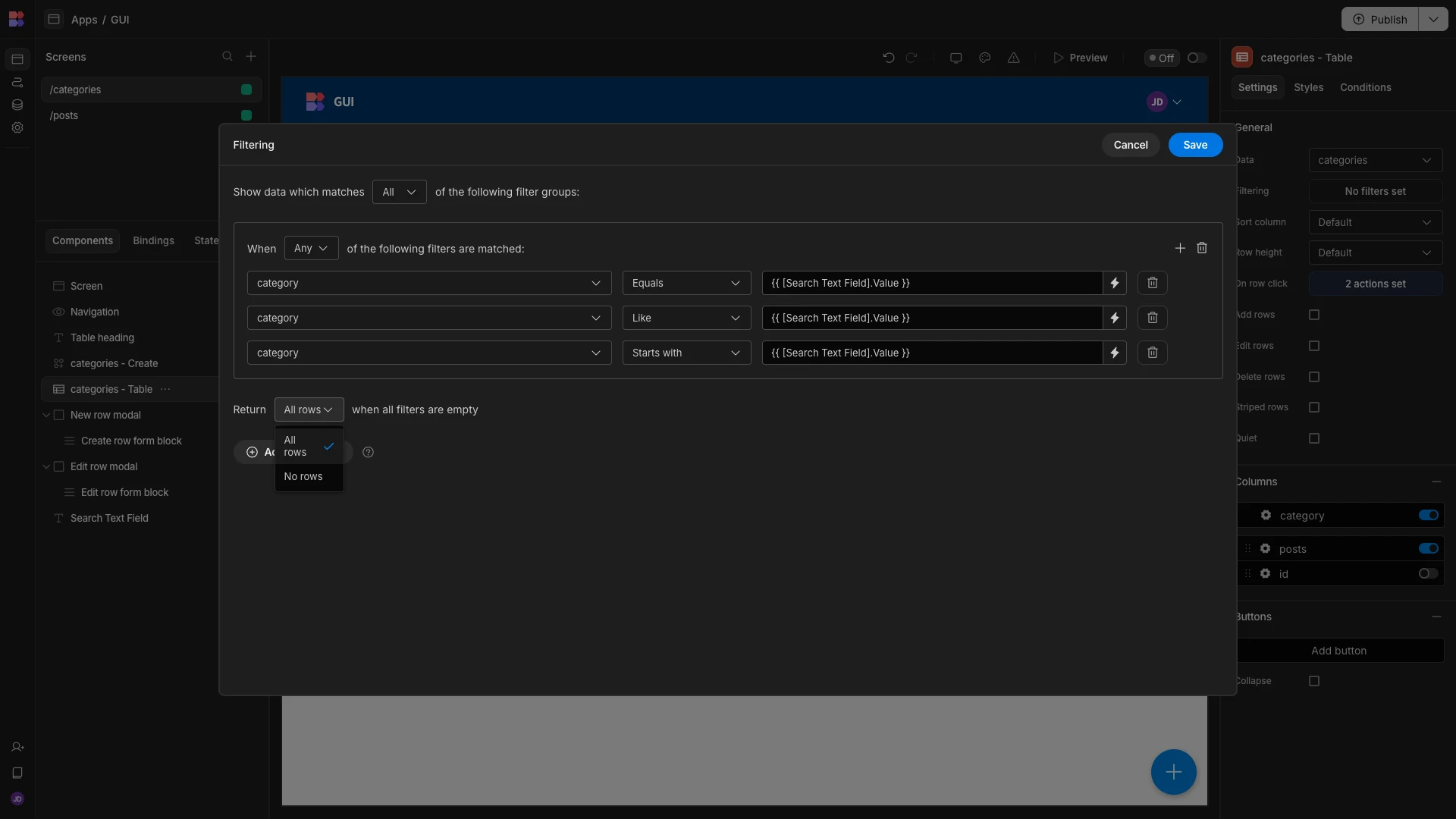 MySQL GUI MySQL GUI