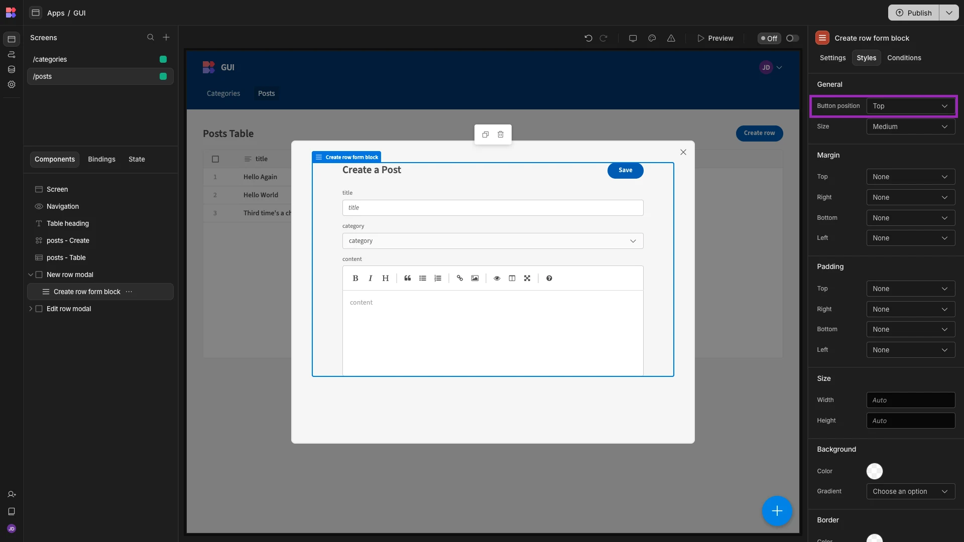 MySQL GUI MySQL GUI