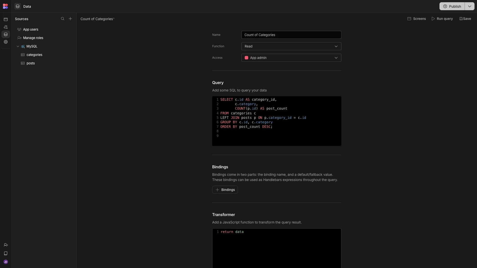 MySQL GUI MySQL GUI