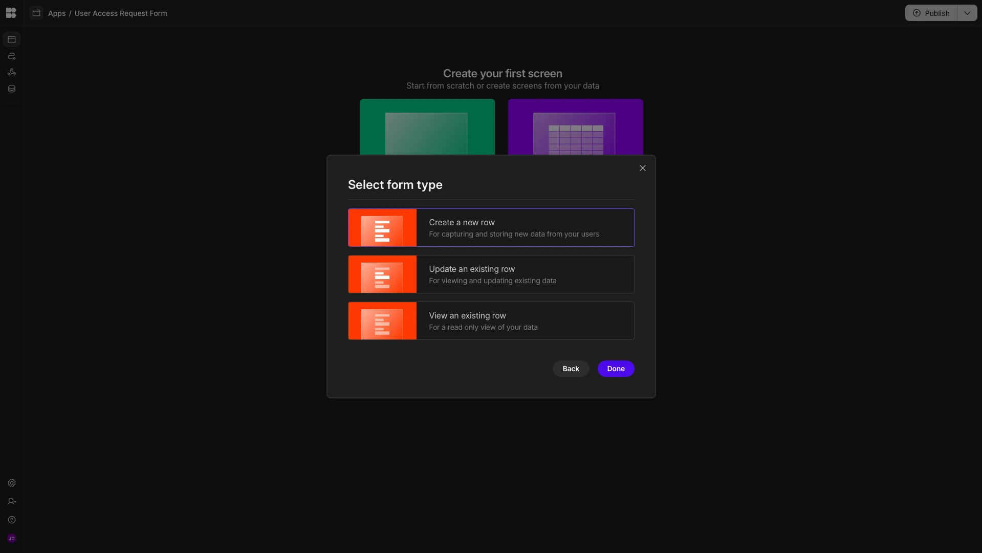 Create Form Create Form