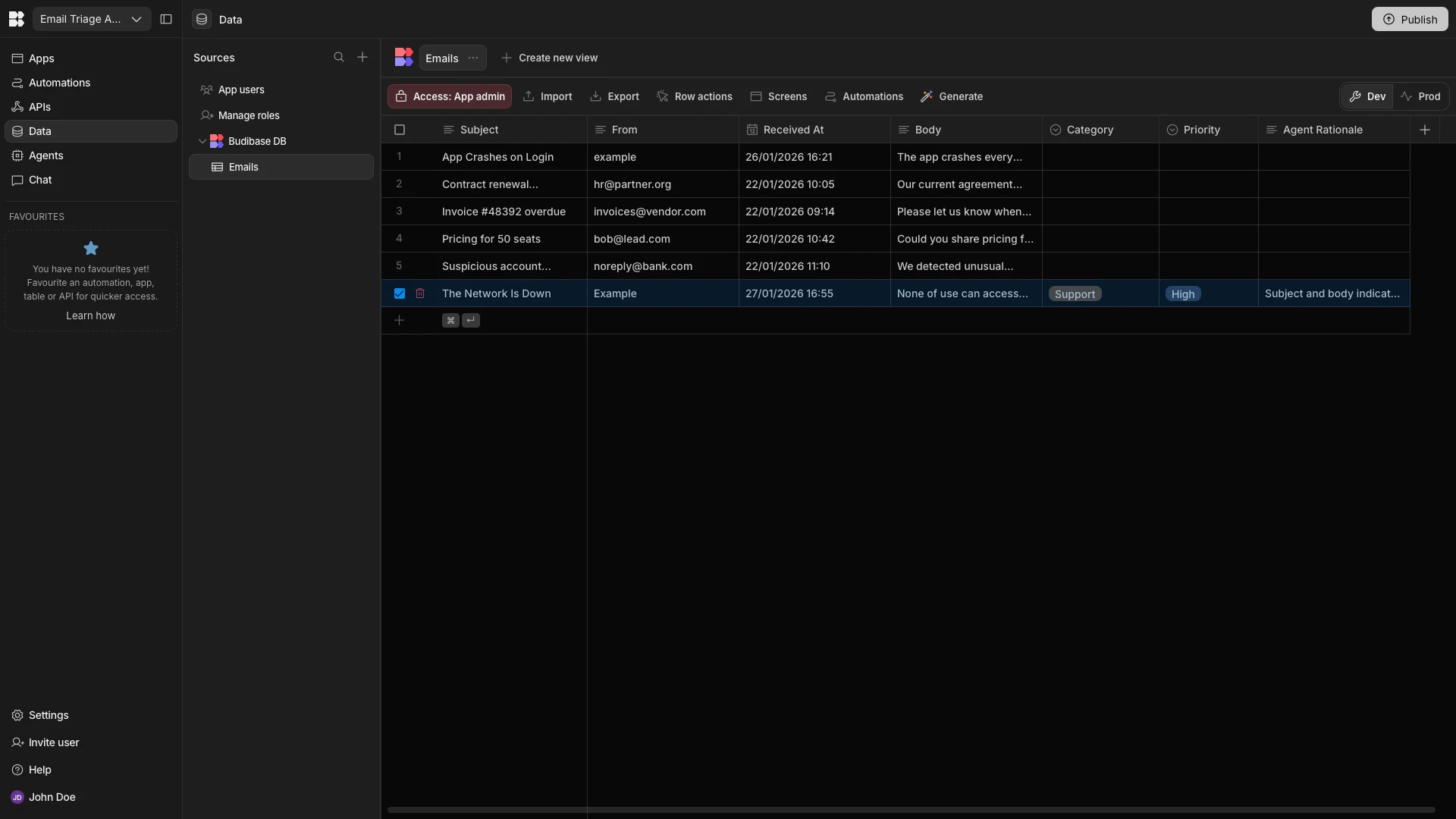 Database Database