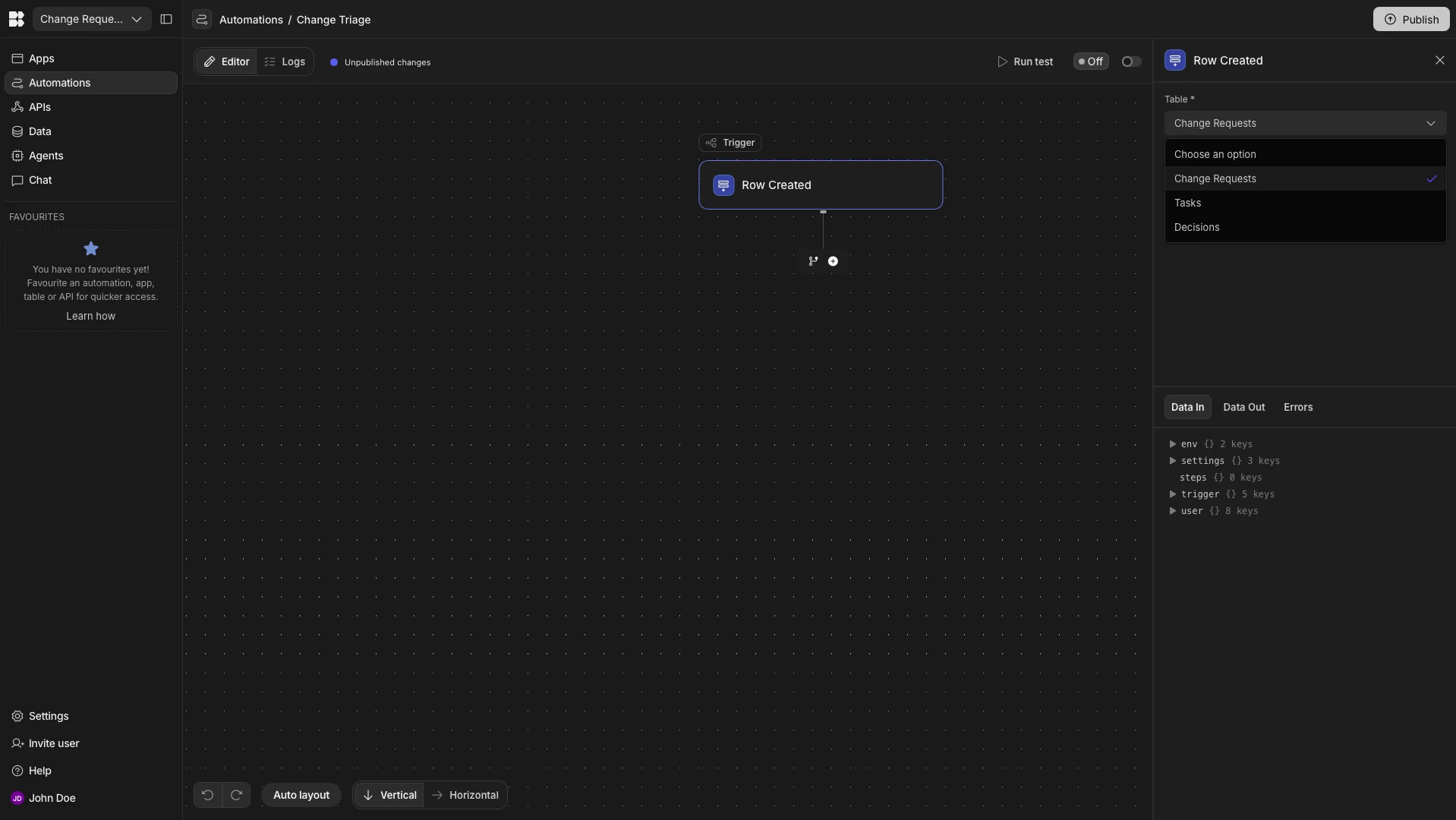 Automation Editor Automation Editor