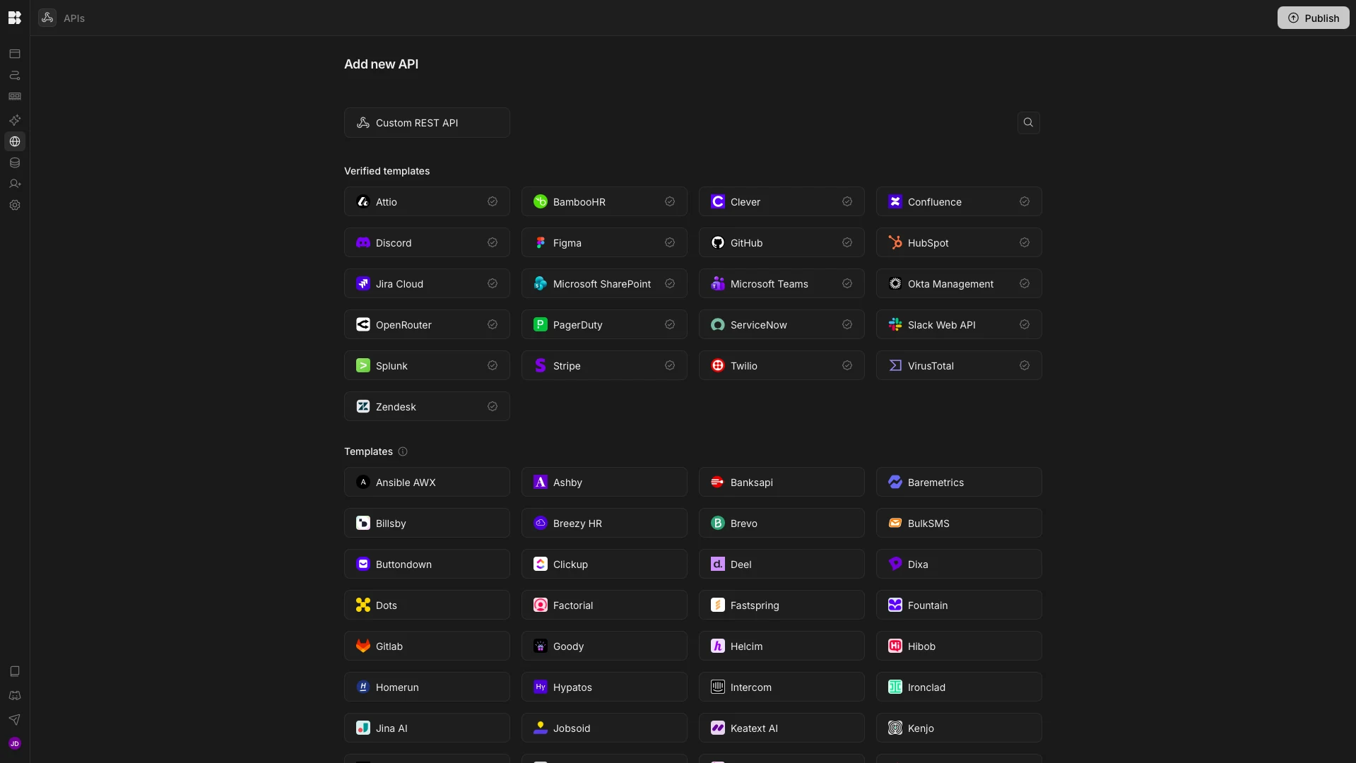 REST Templates REST Templates